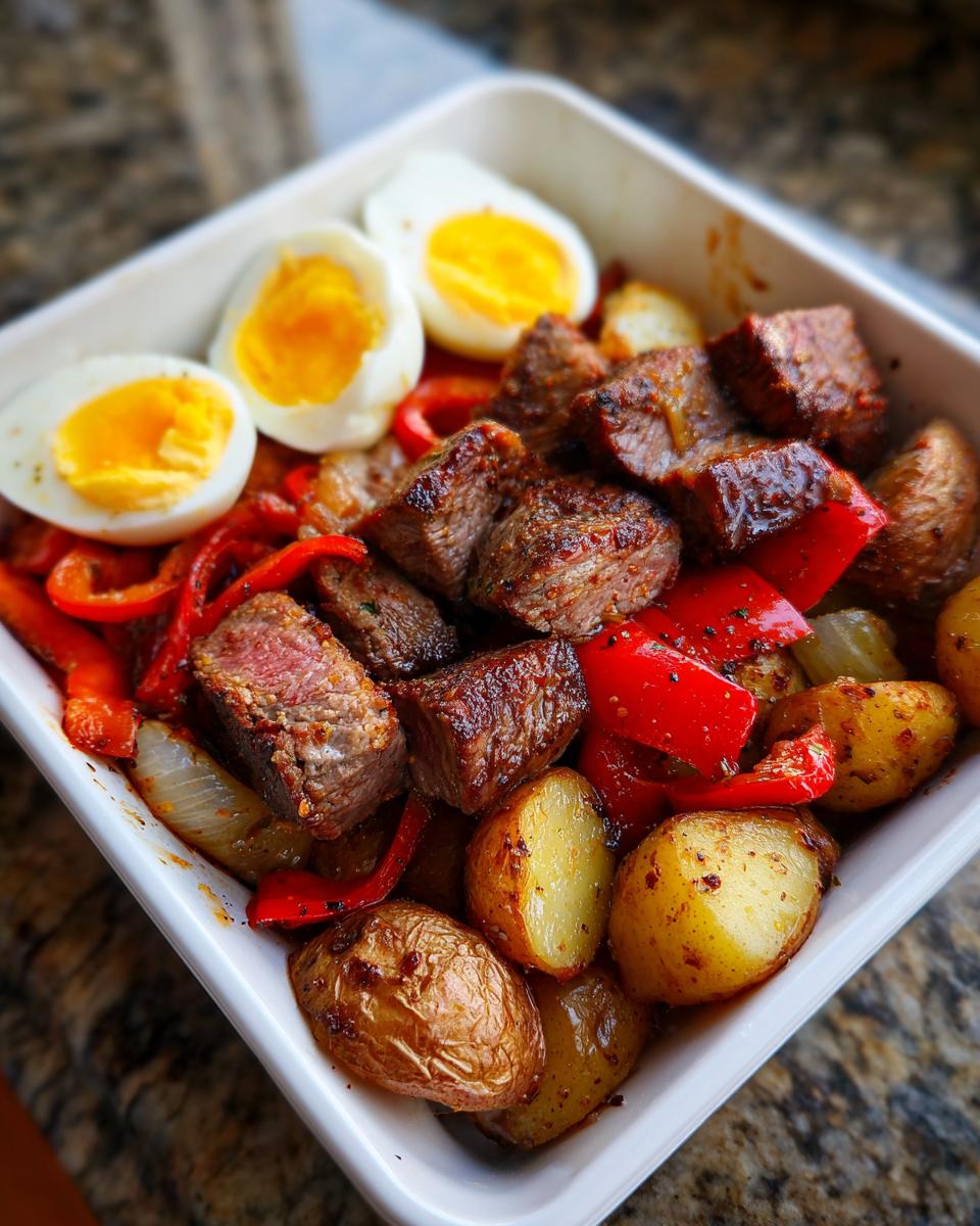 Steak & Egg Breakfast Meal Prep Boxes - detail 1