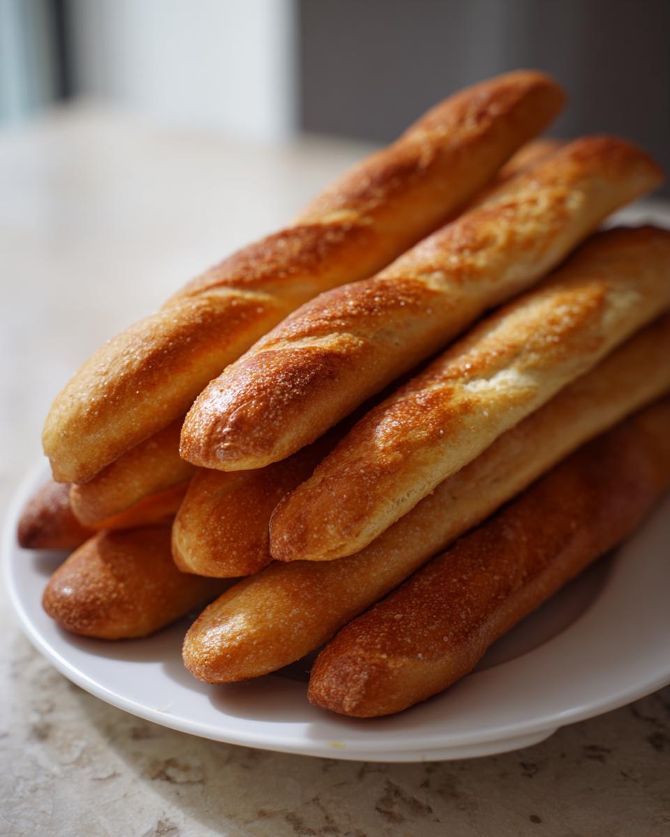 Sweet Baked Dough Sticks - detail 2