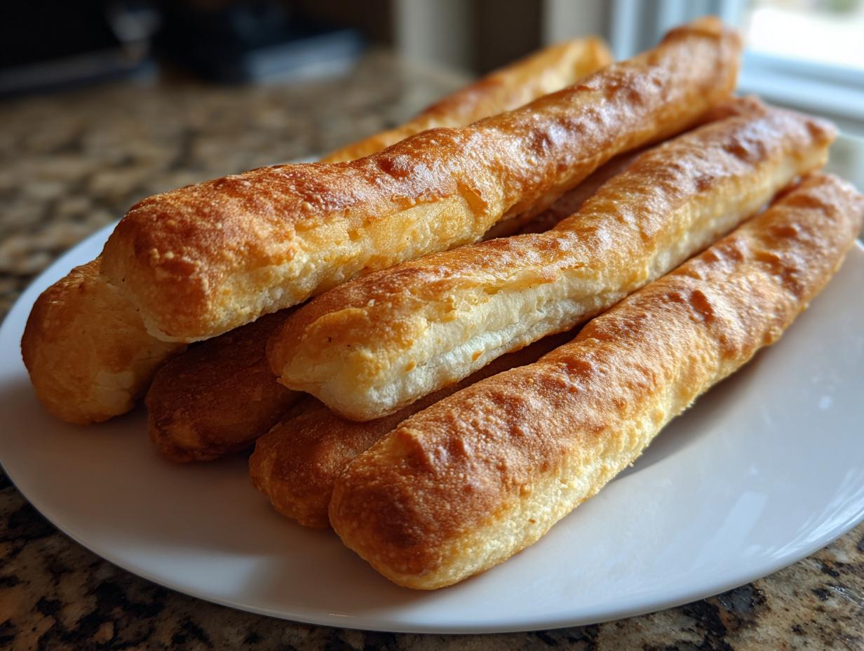 Sweet Baked Dough Sticks