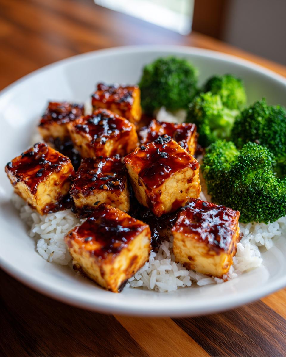 Teriyaki Tofu Bowl - detail 2