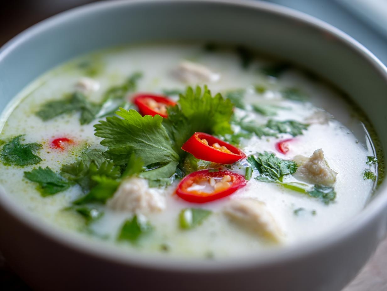 Thai Coconut Chicken Soup