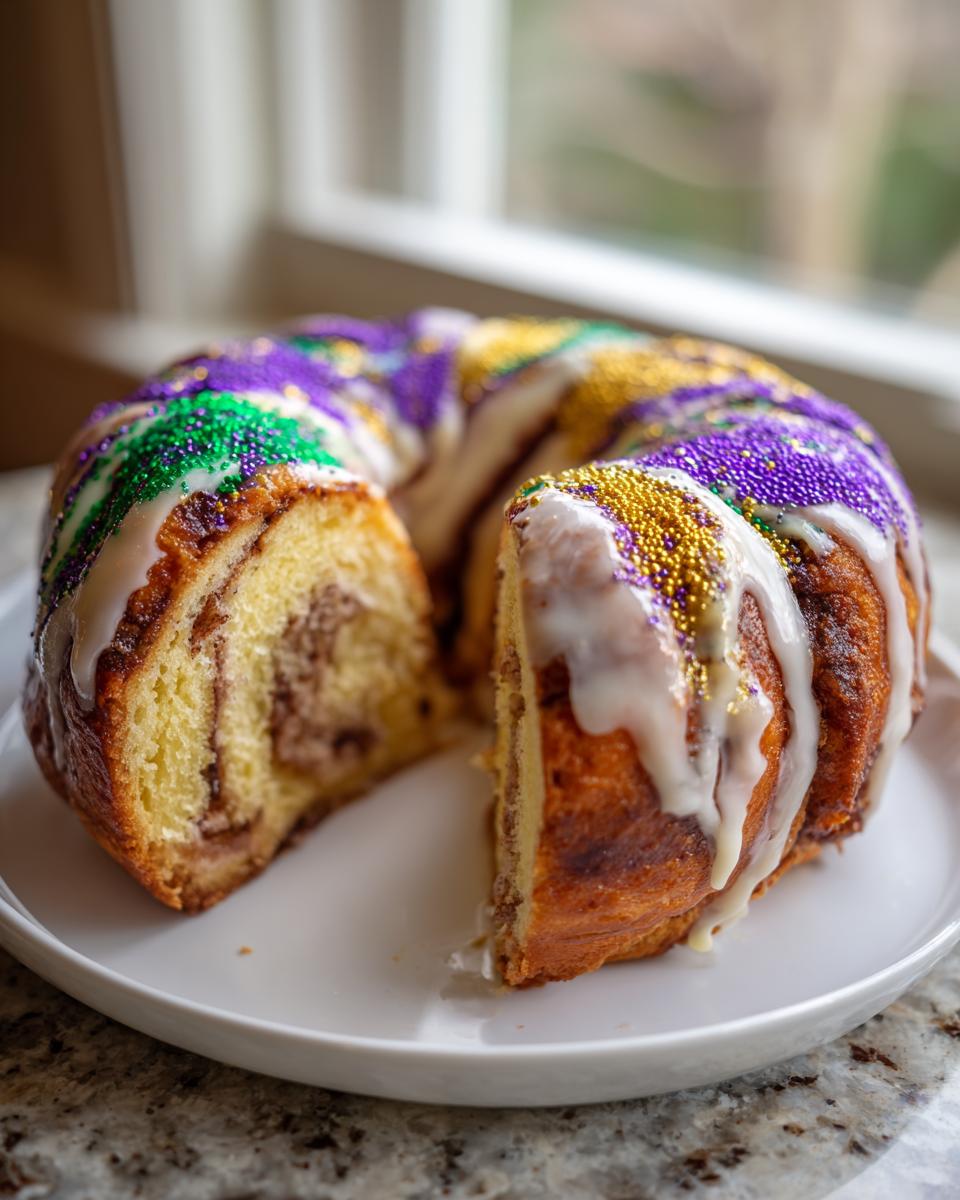 Traditional King Cake - detail 2