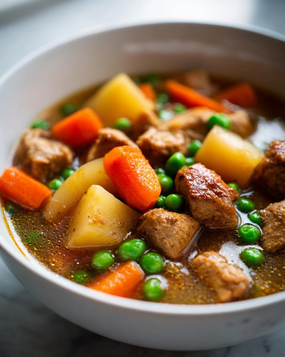 Turkey and Vegetable Stew - detail 1