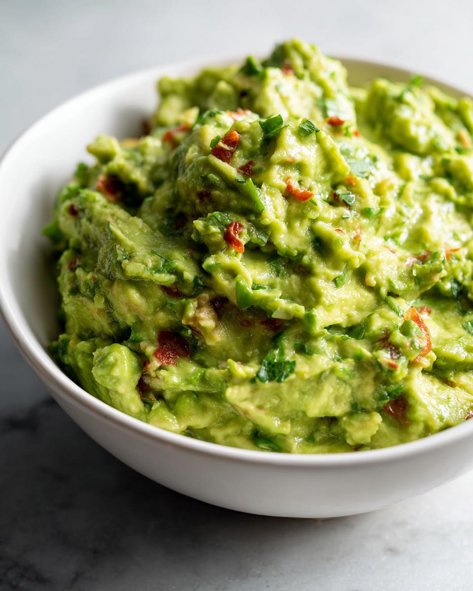 avocado dip - detail 1