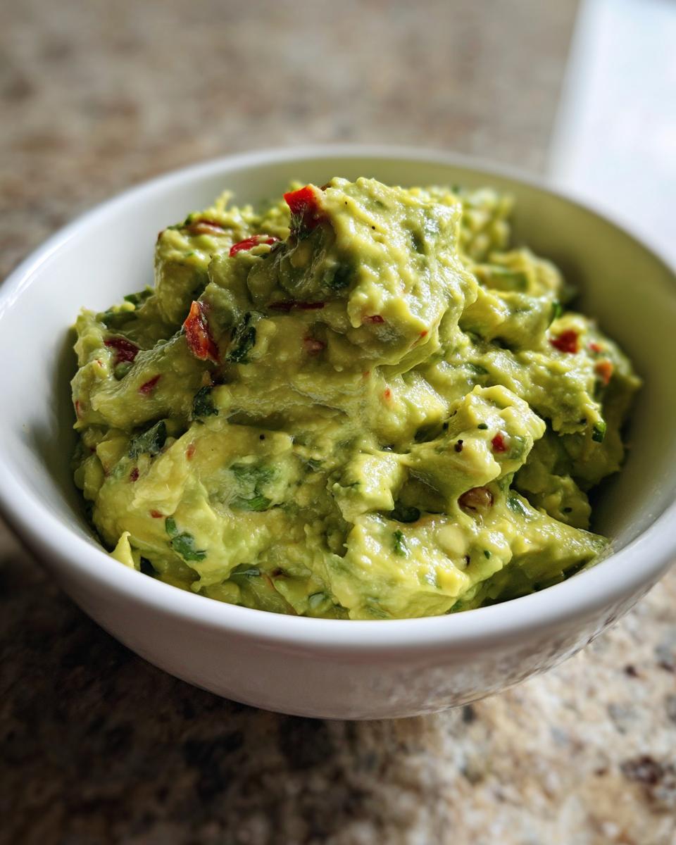 avocado dip - detail 2