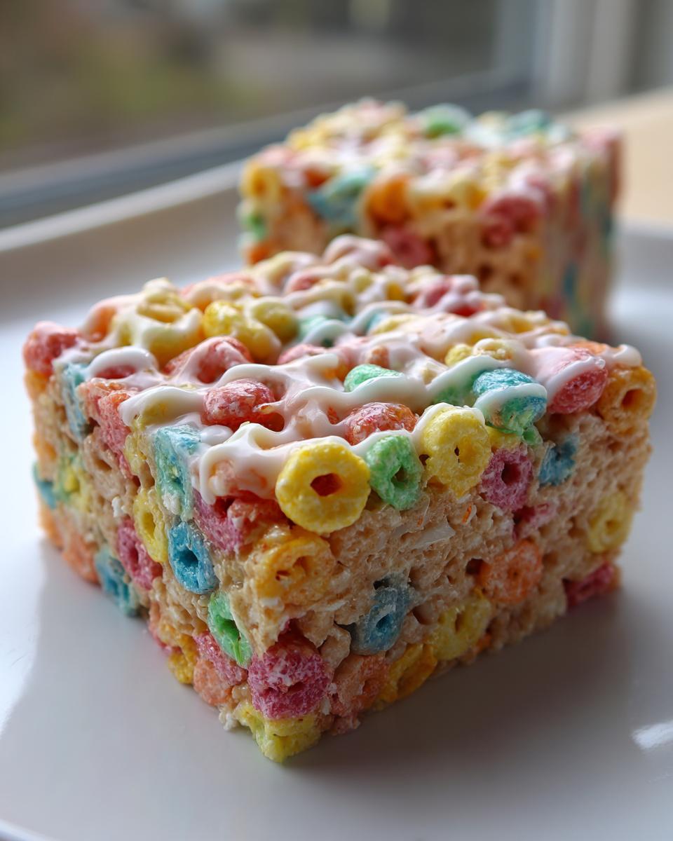 colorful cereal bars - detail 1