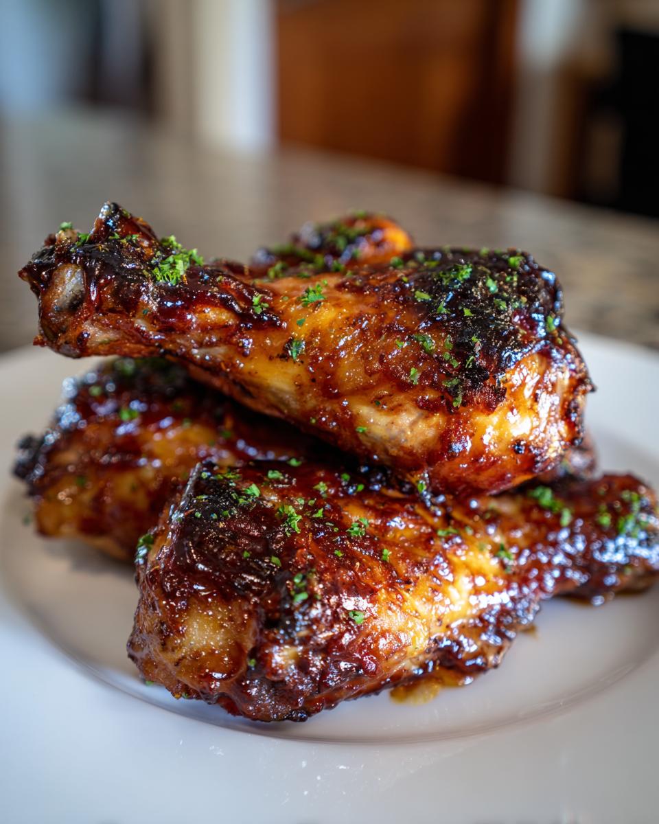 honey paprika drumsticks - detail 1