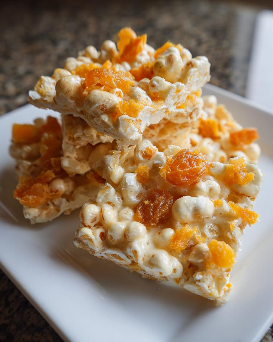 mango coconut white chocolate crisps - detail 1