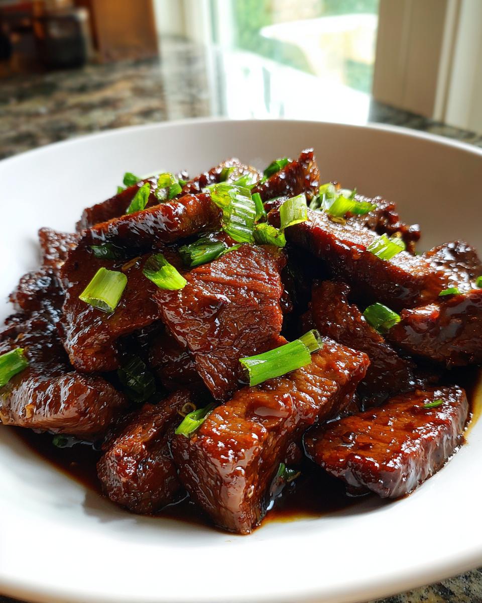 teriyaki beef strips - detail 2