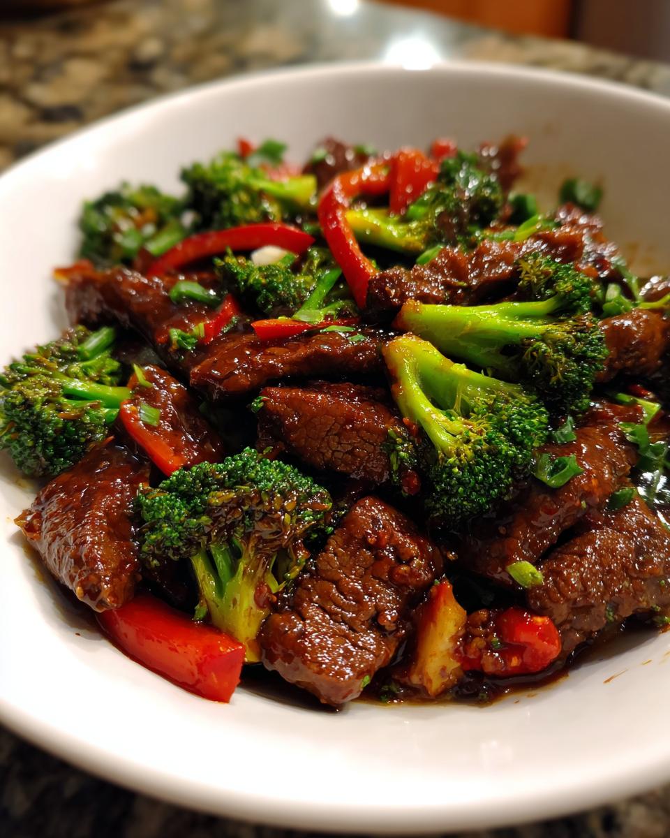 teriyaki ground beef stir fry - detail 1