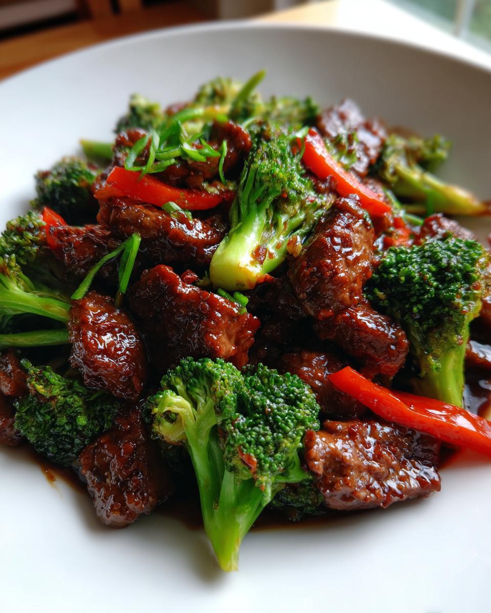 teriyaki ground beef stir fry - detail 2